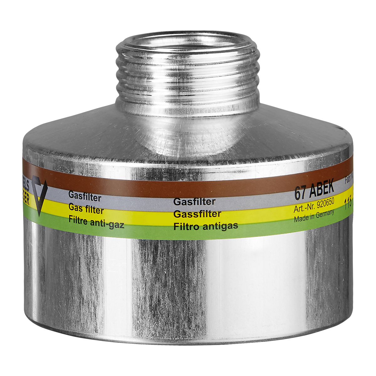 BartelsRieger Gasfilter 67 ABEK Atemschutz-Schraubfilter