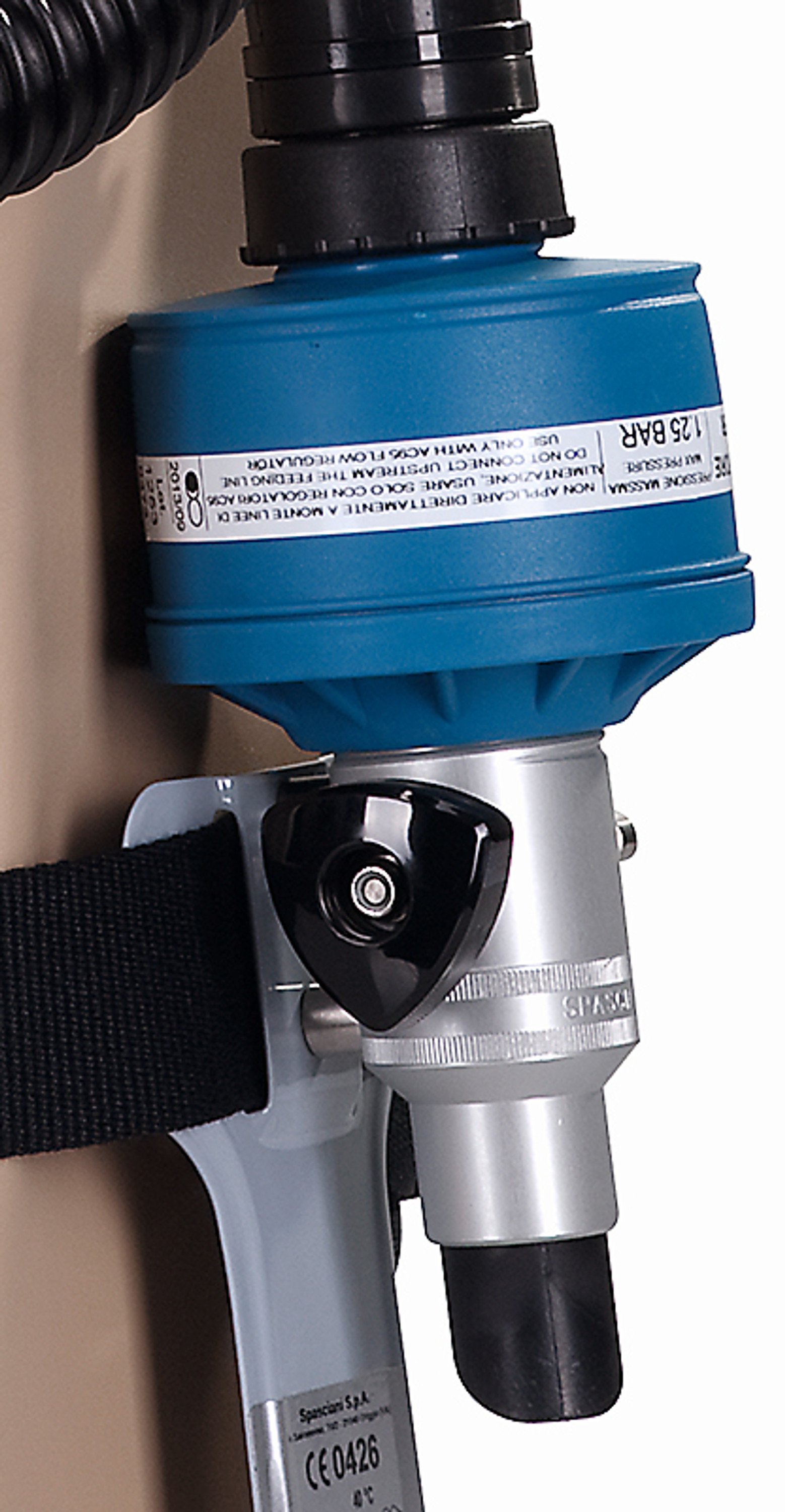 AC 95 continuous flow valve for ACS 951 sandblasting protection device by BartelsRieger