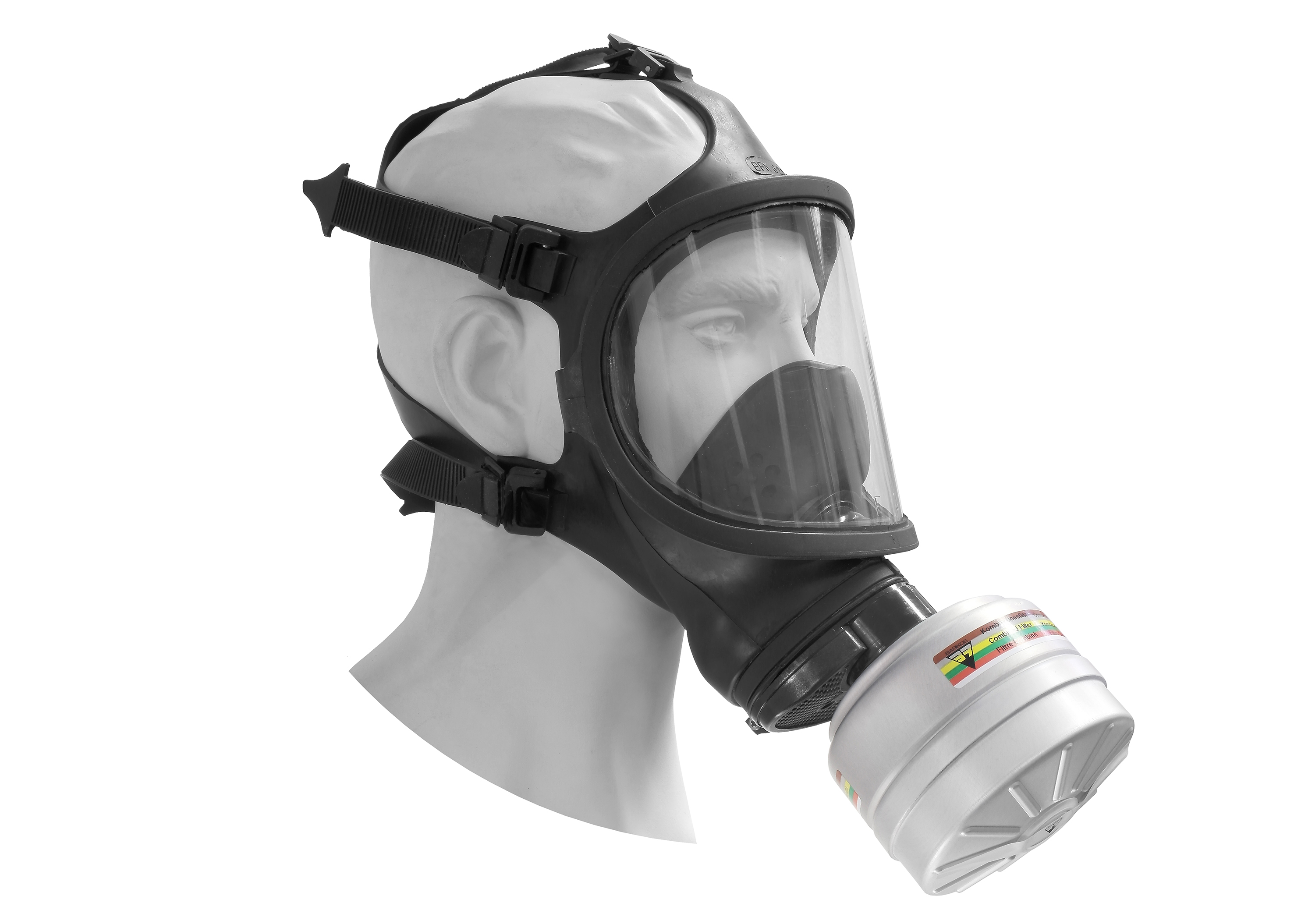 Anwendungsbeispiel der Vollmaske BRK 820 mit Schraubfilter