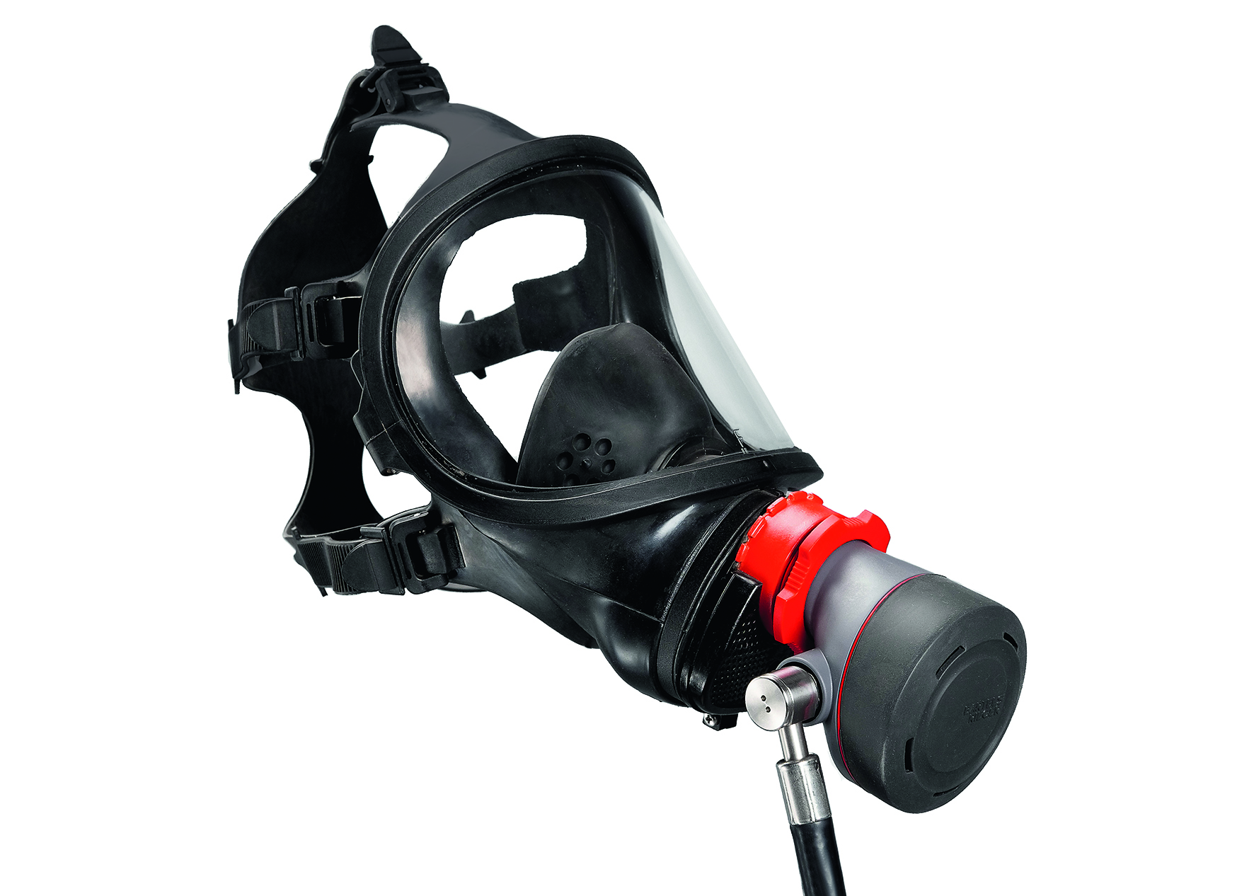 BartelsRieger Überdruck-Lungenautomat AirValve P mit Schlauch, Zugentlastung AK2 und Leibgurt