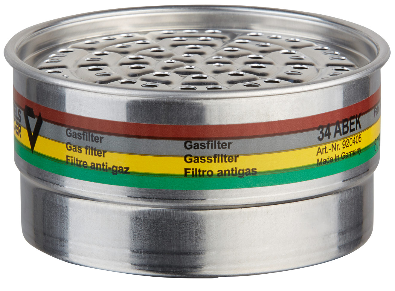 ABEK Gasfilter gegen organische und anorganische Gase, Schwefeldioxid und Ammoniak