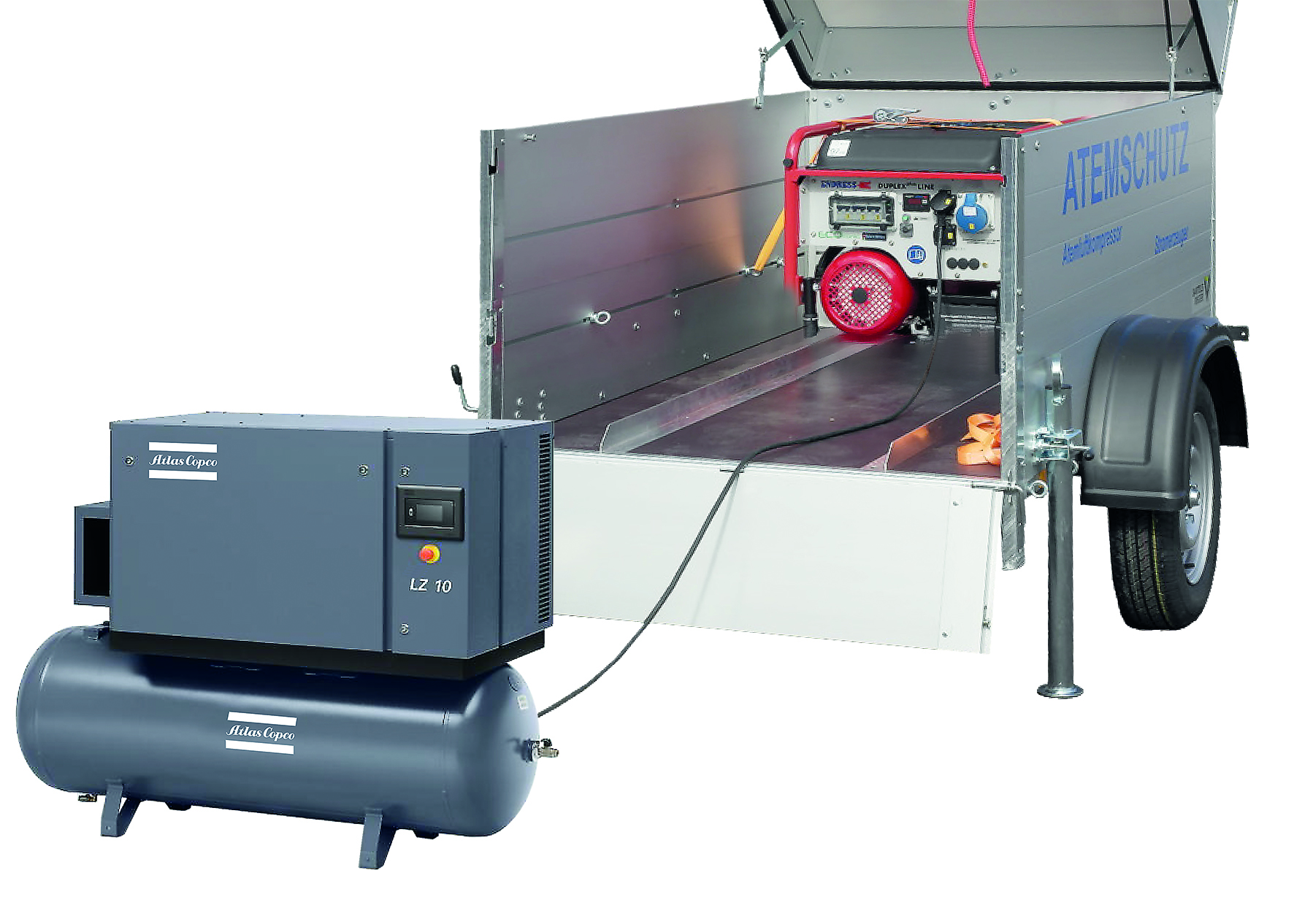 Breathing Air trailer AirMax MEMBRANE COMPRESSOR