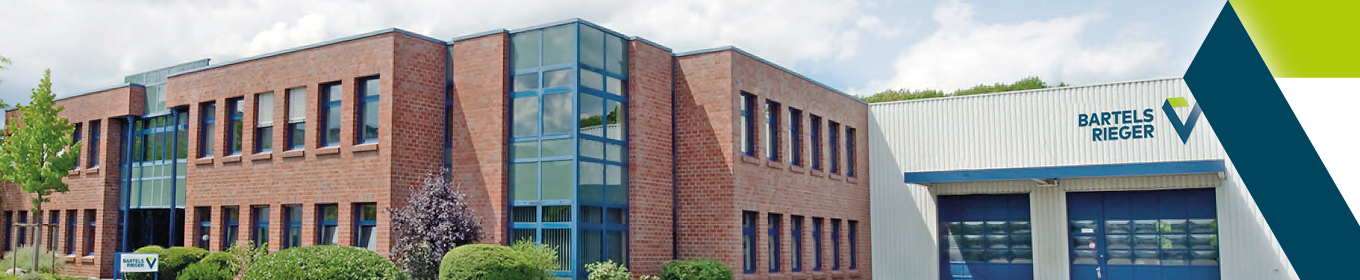 Headerbild mit Außenansicht vom BartelsRieger-Firmengebäude